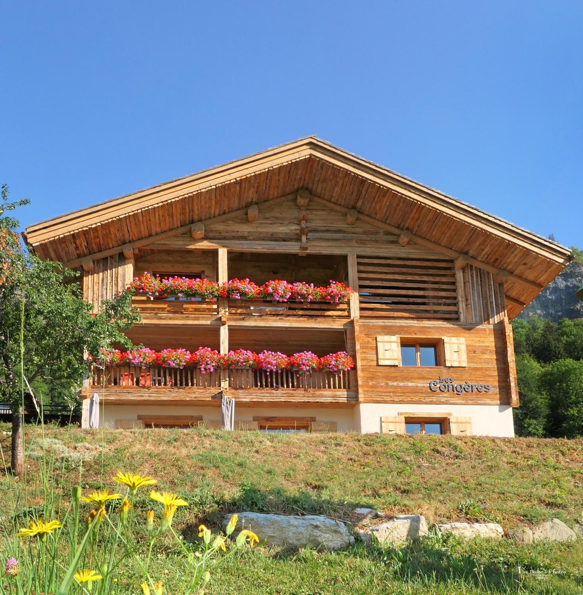 Les Congeres Villa Le Grand-Bornand Luaran gambar